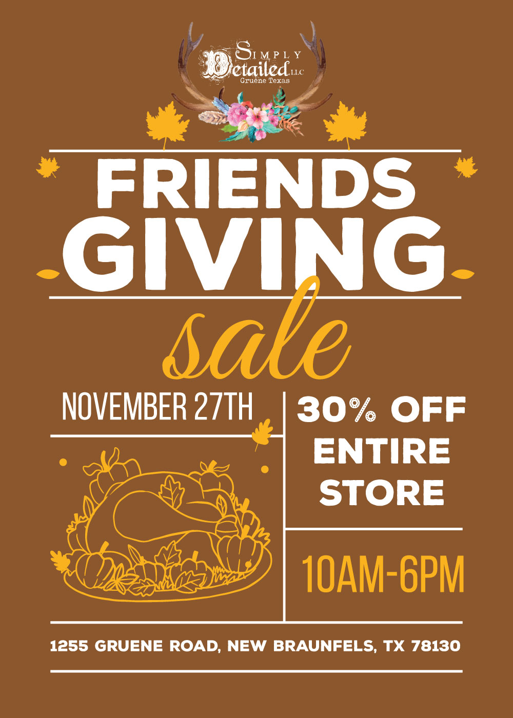 Friends Giving Sale