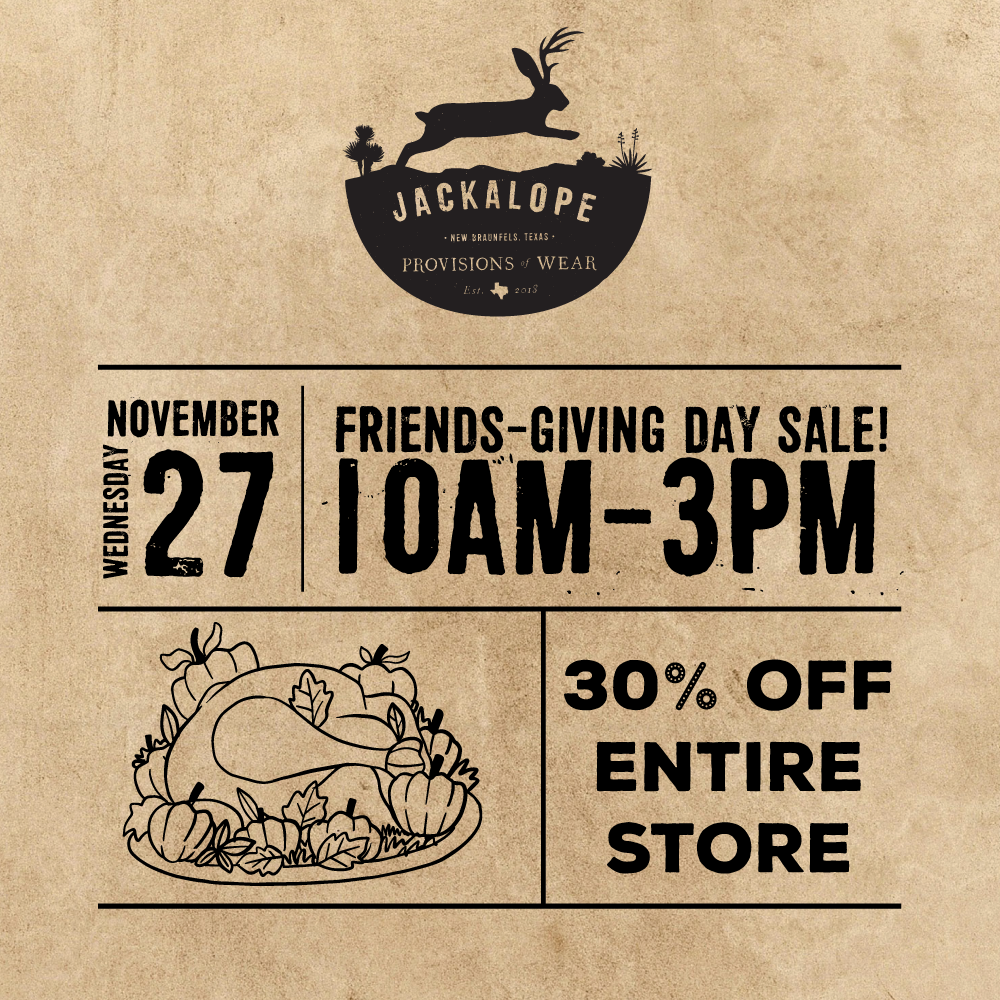 Jackalope Friends Giving